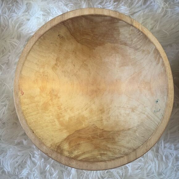 Great Alaskan Bowl Co. Hand Made Large Wood Bowl set of 5 Fairbanks Alaska - Picture 8 of 13